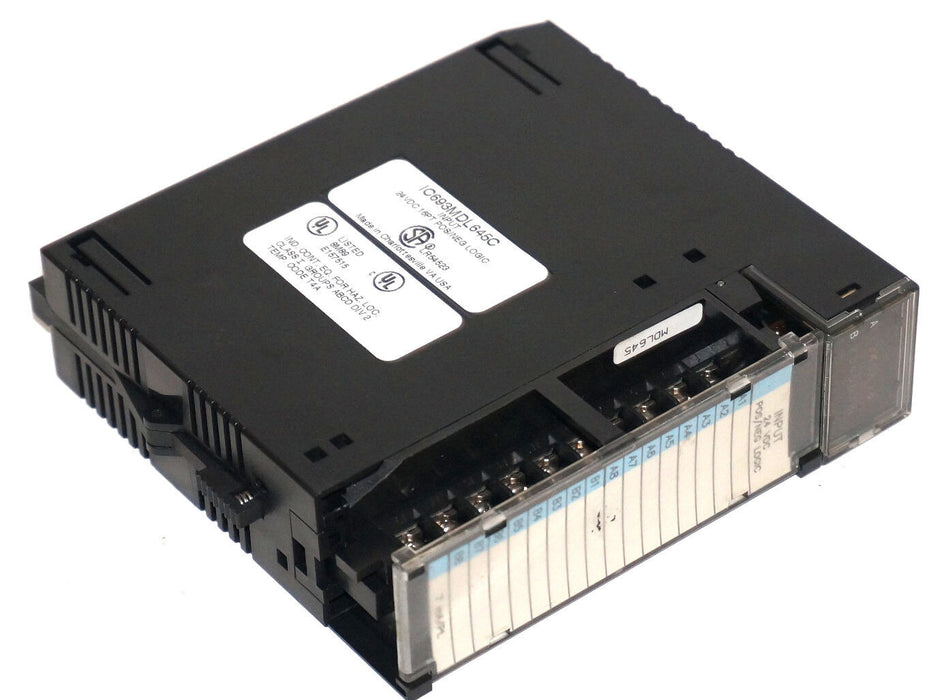 GE FANUC IC693MDL645C INPUT MODULE 16PT POS/NEG LOGIC