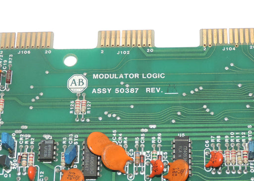 ALLEN BRADLEY 50387 MODULATOR LOGIC BOARD 118387