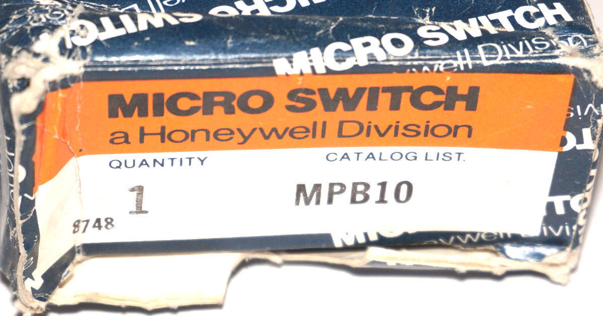 NIB MICROSWITCH MPB10 PHOTOELECTRIC RECEPTACLE BODY