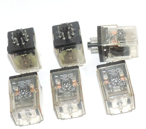LOT OF 6 FURNAS 46PA23A01 RELAYS 8-PIN