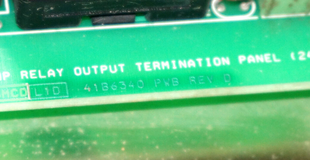 FISHER CONTROLS 41B7289X022-56 RELAY OUTPUT BOARD CL6774X1-A2 REV. H 41B7289X022