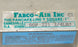 FABCO-AIR INC. SQF 221 3/4LRJ PANCAKE CYLINDER SQF22134LRJ