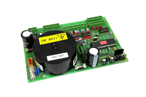 MOTTER PCB 19/014 STITCHER CONTROL PLC BOARD 120396 W/TRANSFORMER 40/3697