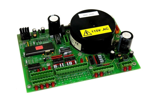 MOTTER PCB 19/014 STITCHER CONTROL PLC BOARD 120396 W/TRANSFORMER 40/3697