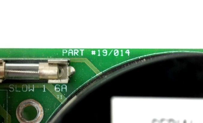 MOTTER PCB 19/014 STITCHER CONTROL PLC BOARD 120396 W/TRANSFORMER 40/3697