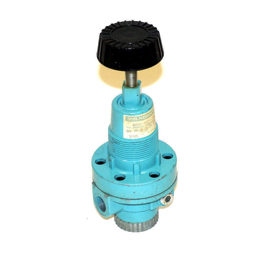 WILKERSON R20-03-000 PRESSURE REGULATOR 300PSIG, 175 DEG. F, 5-125PSIG RANGE