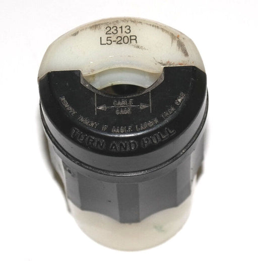 LEVITON 2313 LOCKING CONNECTOR NEMA L5-20R, 20A-125V