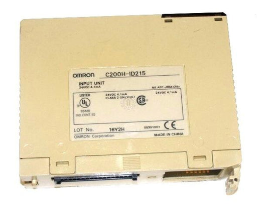 OMRON C200H-ID215 INPUT UNIT 24 VDC, 4.1 MA, C200HID215