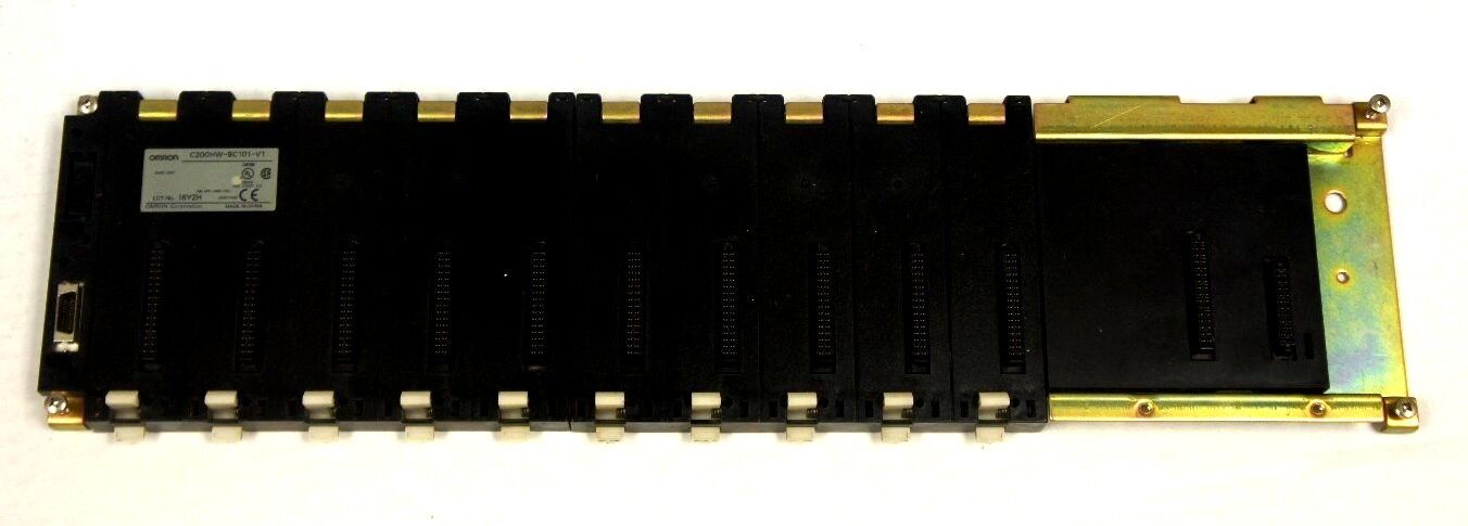OMRON C200HW-BC101-V1 10 SLOT CPU BACKPLANE, C200HWBC101V1