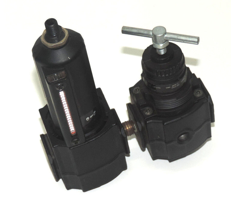 NORGREN F73G-2AN-AD1 FILTER 250PSIG 17BAR W/ R73G-2AT-RMG REGULATOR 150/300PSIG