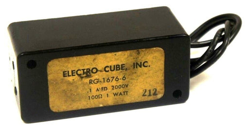 ELECTROCUBE RG-1676-6 NETWORK POWER CUBE 2000 V, 100 OHMS, 1 WATT, RG16766