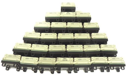 LOT OF 25 ERNI  433765 TWO PART EURO CONNECTOR 20 CONTACT(S), FEMALE, STRAIGHT