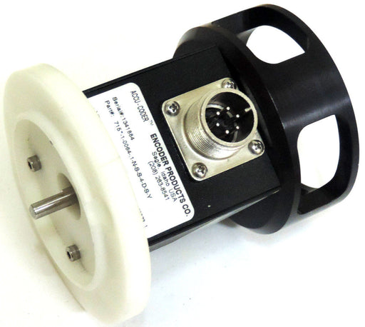 ACCU-CODER INCREMENTAL SHAFT ENCODER 715-1-0064-1-N-S-S-4-D-S-Y, 5-28 VDC INPUT