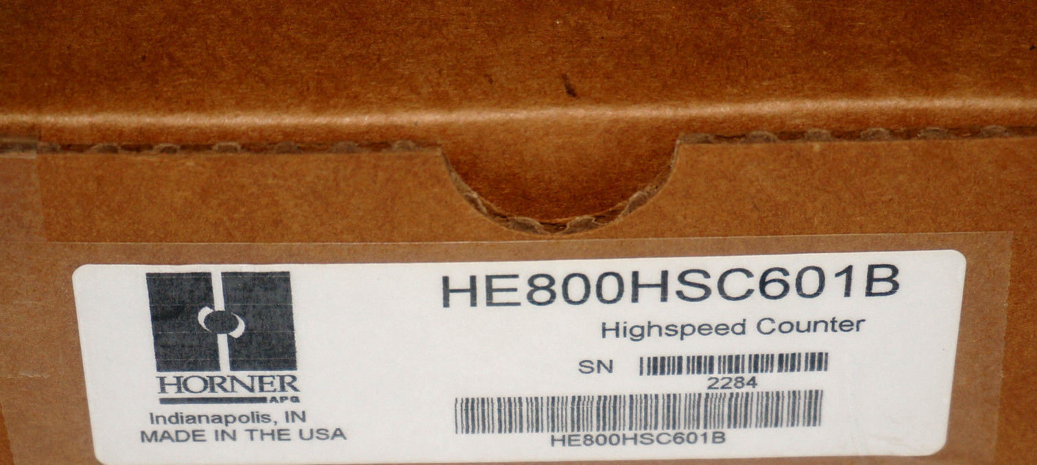 HORNER ELECTRIC HE800HSC601B HIGH SPEED COUNTER MODULE REPAIRED HE800HSC601