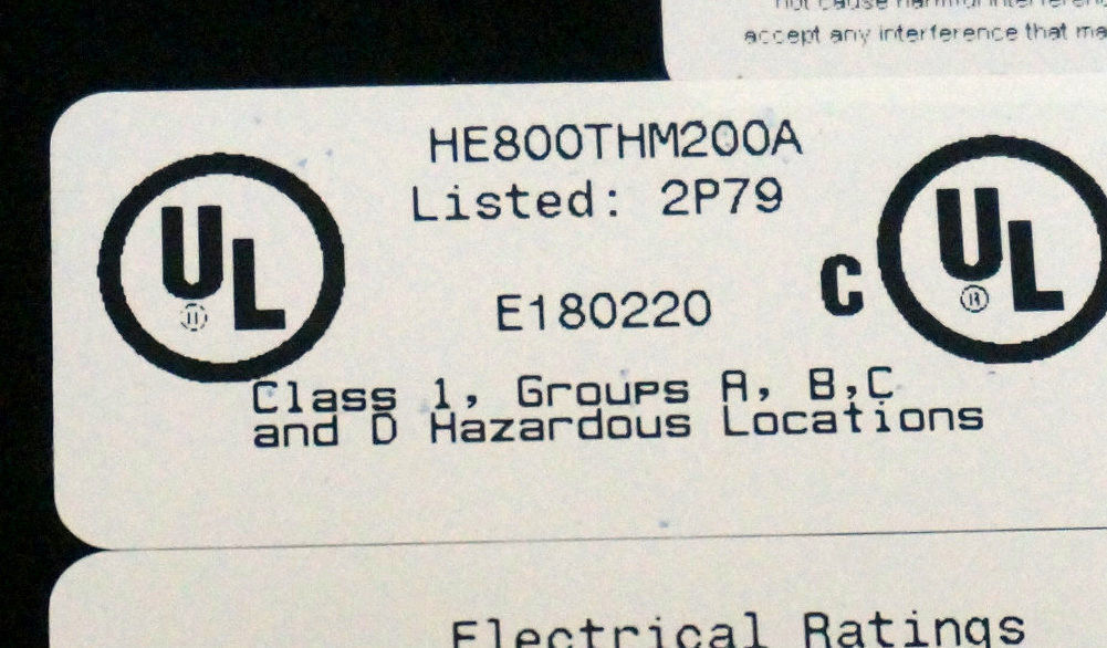 HORNER ELECTRIC HE800THM200A 8 CHANNEL THERMOCOUPLE INPUT MODULE HE800THM200