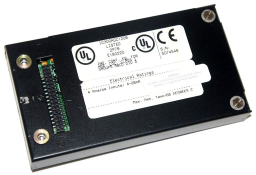 GE FANUC IC300ADC120B ANALOG INPUT MODULE IC300ADC120