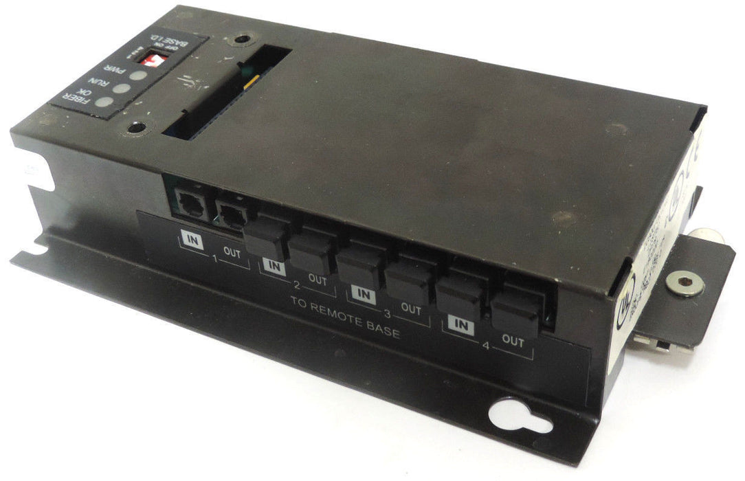 GE BASE IC300FOX404C FIBER OPTIC IN / OUT 10-30 VDC, 400mA @ 24VDC IC300FOX404