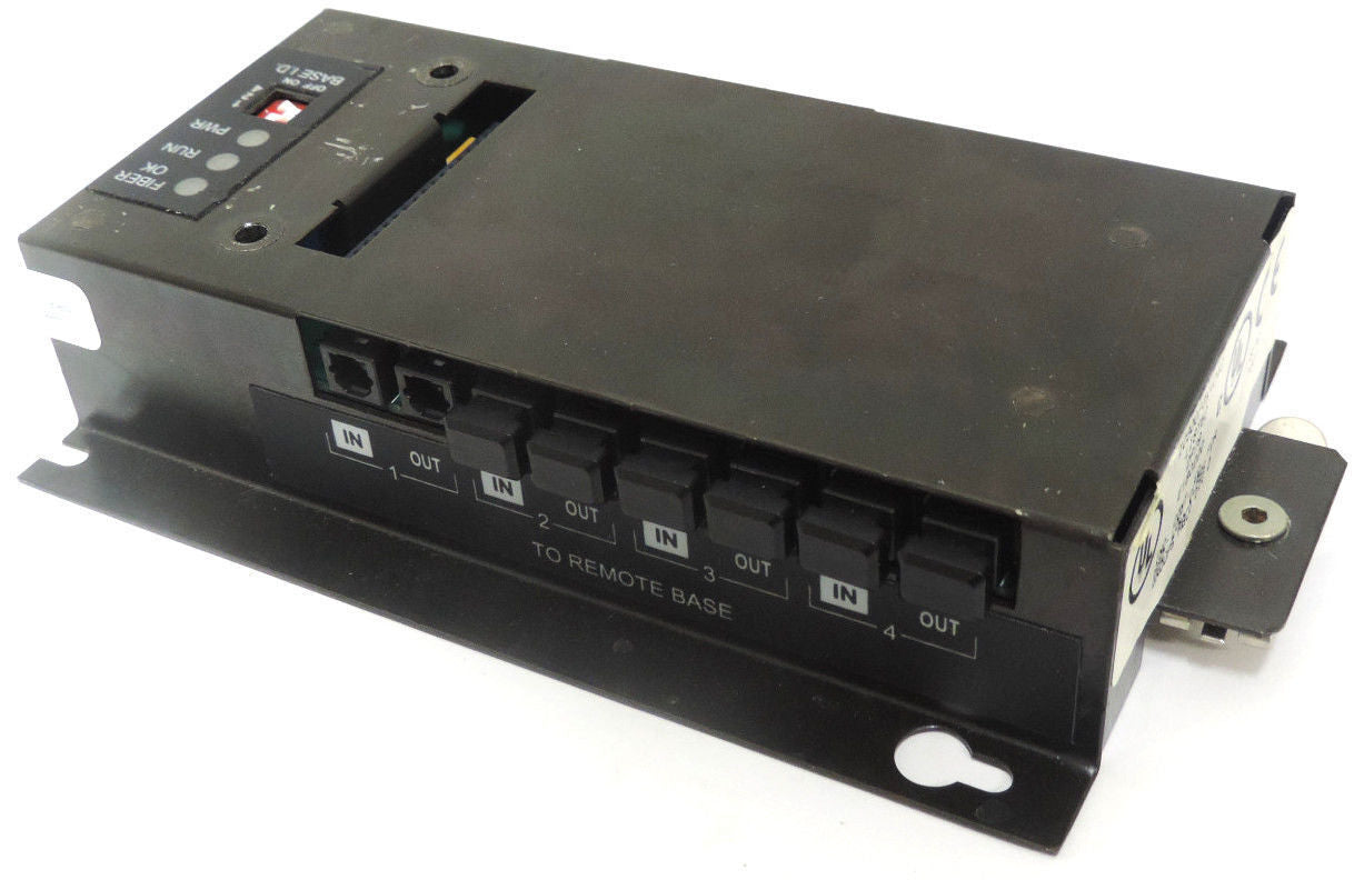 GE BASE IC300FOX404C FIBER OPTIC IN / OUT 10-30 VDC, 400mA @ 24VDC IC300FOX404