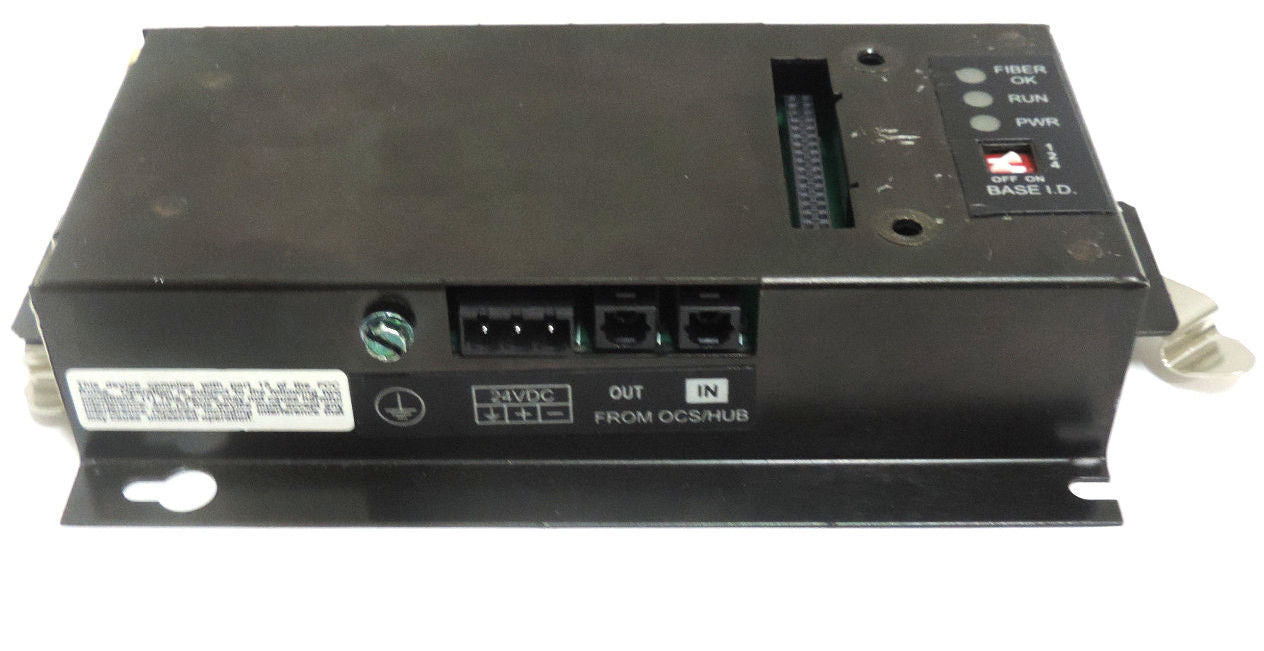 GE BASE IC300FOX404C FIBER OPTIC IN / OUT 10-30 VDC, 400mA @ 24VDC IC300FOX404