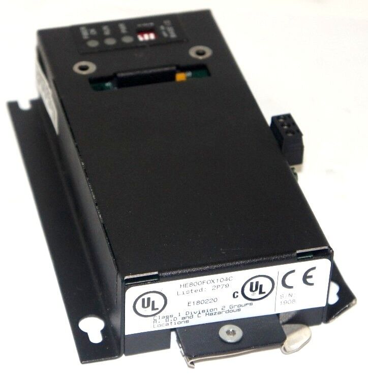 HORNER ELECTRIC HE800FOX104C FIBER OPTIC EXPANSION MODULE HE800FOX104