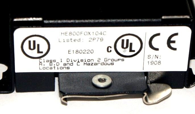 HORNER ELECTRIC HE800FOX104C FIBER OPTIC EXPANSION MODULE HE800FOX104