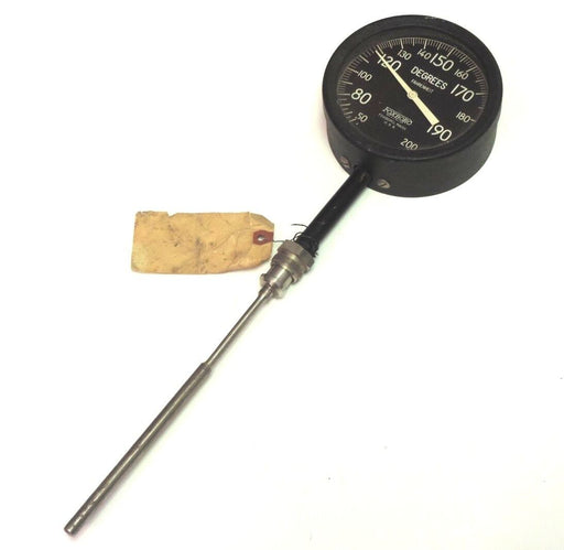 FOXBORO 70NH0148 50-200 DEGREE F PRESSURE GAUGE CC2A