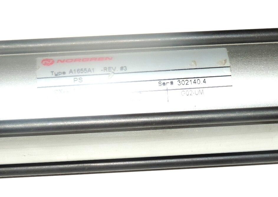 NORGREN A1655A1 - REV. #3 PS PNEUMATIC ACTUATOR CYLINDER G02-UM