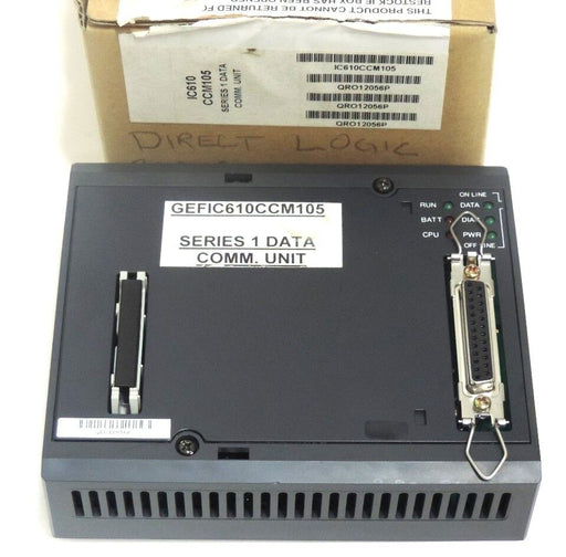 GE FANUC IC610CCM105 SERIES 1 DATA COMM. UNIT (IN BOX)