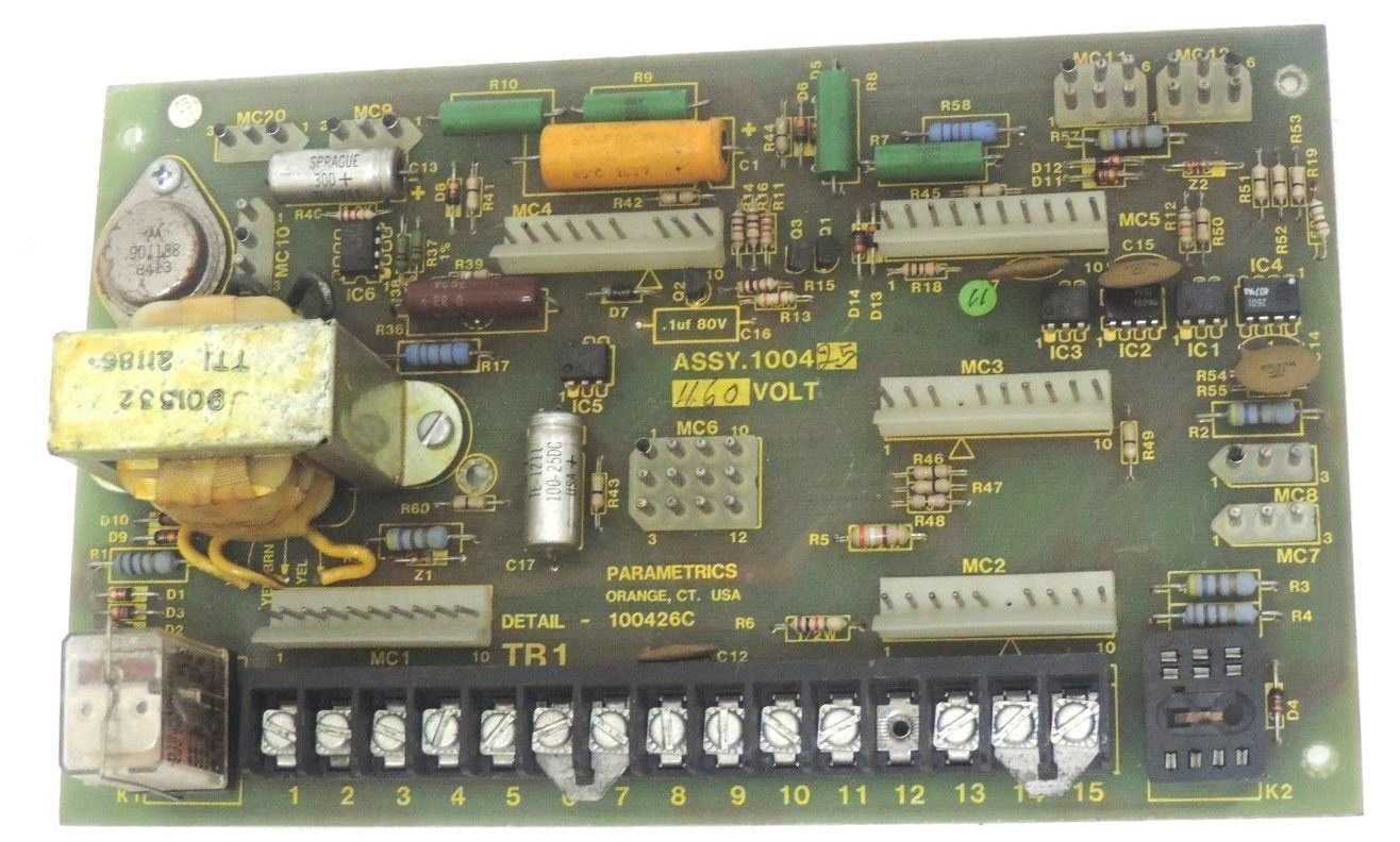 PARAMETRICS 100425 MOTHER BOARD 460V