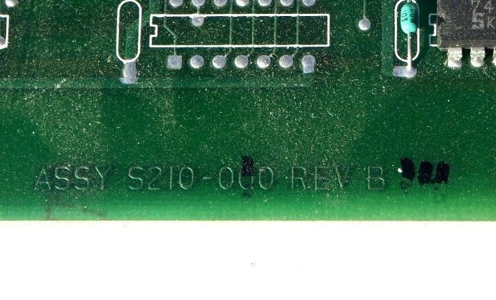 MODICON S210-000  SINGLE CHANNEL MODULE PC BOARD REV B PCB REV B14 S210000