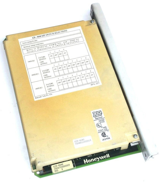 HONEYWELL 620-0048 DATA COMMUNICATION MODULE VR 2.2 6200048