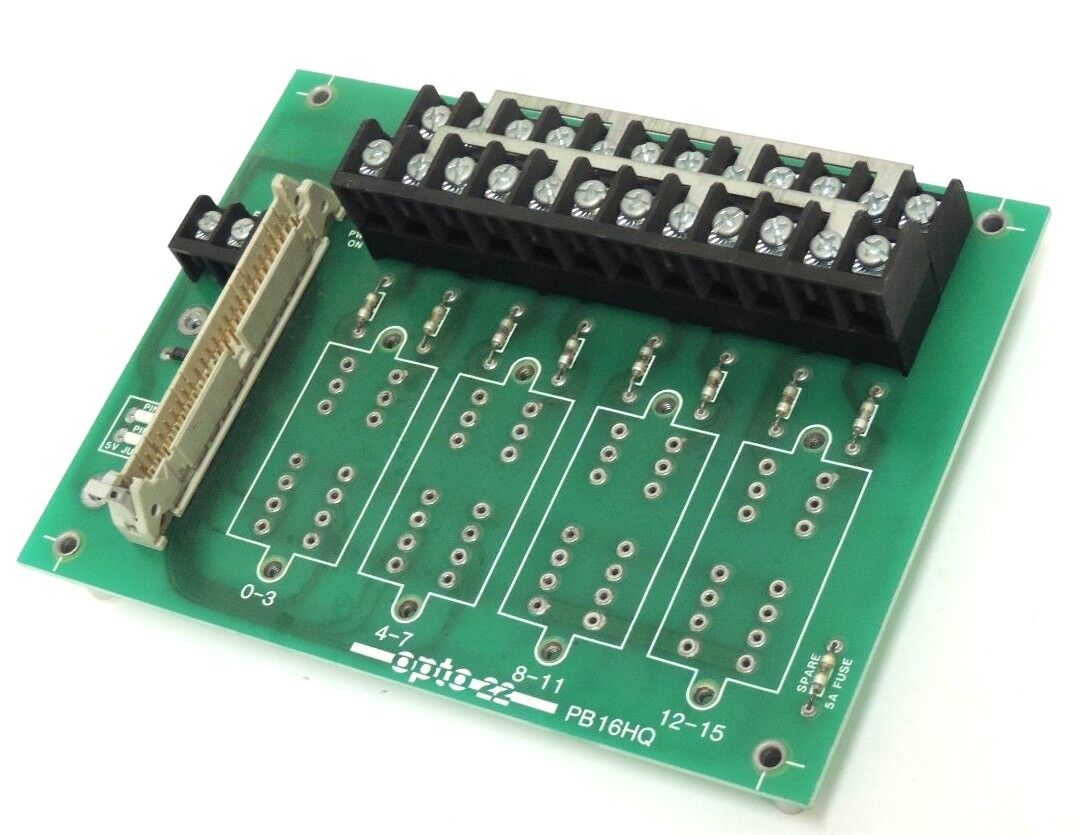 OPTO 22 PB16HQ I/O MODULE RACK 001824C