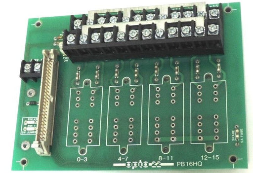 OPTO 22 PB16HQ I/O MODULE RACK 001824C