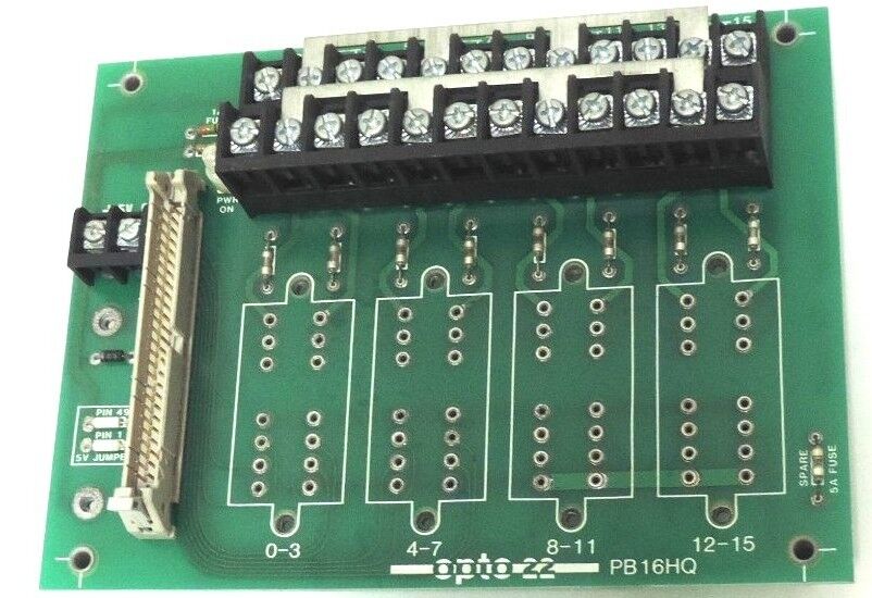 OPTO 22 PB16HQ I/O MODULE RACK 001824C