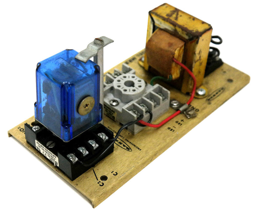 BANNER MRB PHOTOELECTRIC CHASSIS BASE W/ (1) RELAY BR-2