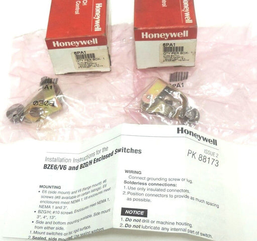 LOT OF 2 NIB HONEYWELL 6PA1 MICRO SWITCHES