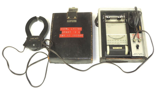 AMPROBE LAVA83 RECORDING AC VOLT AMMETER 12 H W/ A70FL CURRENT TRANSDUCER CLAMP