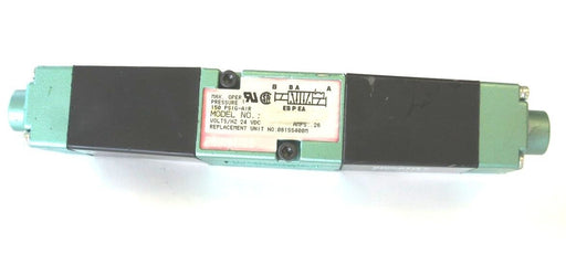 NUMATICS 081SS400M SOLENOID VALVE 150PSI 0.26 AMP WITH 225-285B COILS 6.3 WATTS