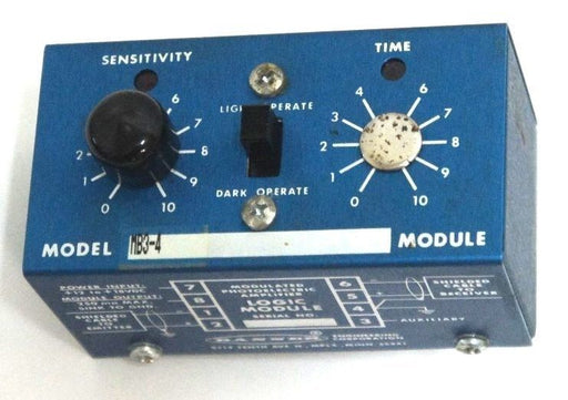 BANNER ENGINEERING MB3-4 PHOTOELECTRIC AMPLIFIER LOGIC MODULE MB34
