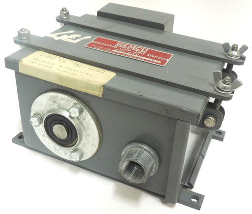 GEMCO ROTATING CAM LIMIT SWITCH 1980-404X-SP-X-R20-R1, 4-POSITION GEARED LIMIT