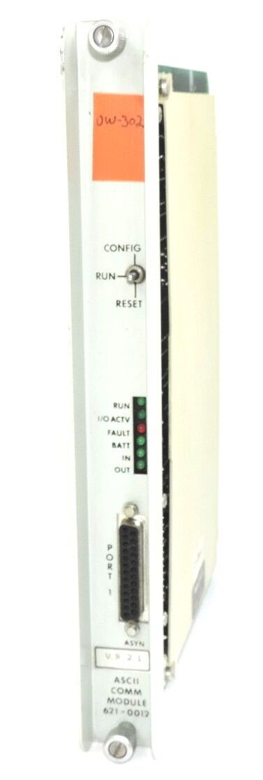 HONEYWELL 621-0012 COMMUNICATION MODULE ASCII D30009063 REV. F