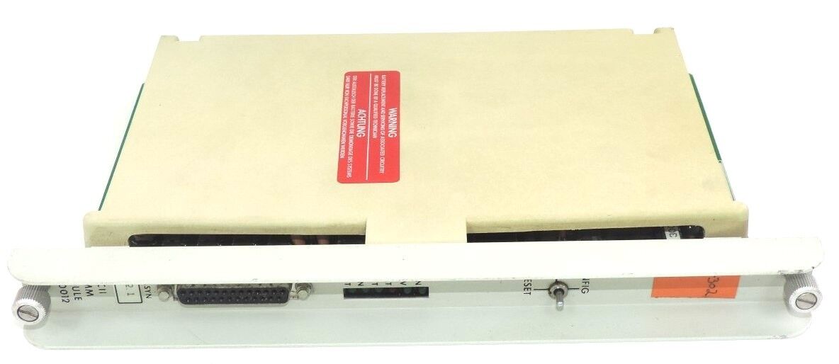 HONEYWELL 621-0012 COMMUNICATION MODULE ASCII D30009063 REV. F
