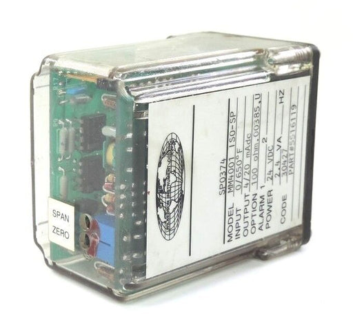 MIGHTY MODULE MM4001 ISO-SP TRANSMITTER 24VDC SP0374 INPUT: 0/650 DEG. F 5516119