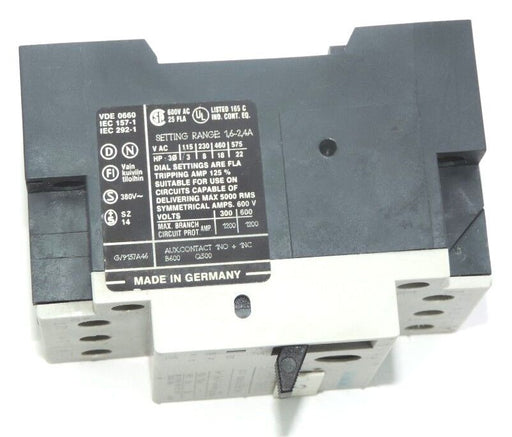 SIEMENS 3VU1300-1MH00 STARTER MOTOR PROTECTOR, AC-3, 50/60HZ, 29A, 3VU13001MH00