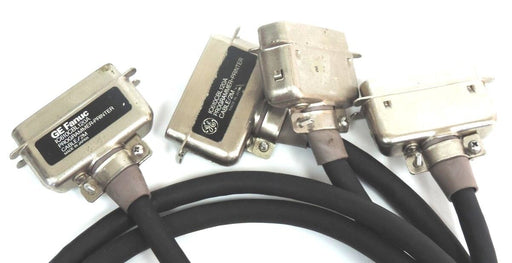 LOT OF 2 GE FANUC IC610CBL120A PROGRAMMER-PRINTER CABLE/2M IC610CBL120 CABLES