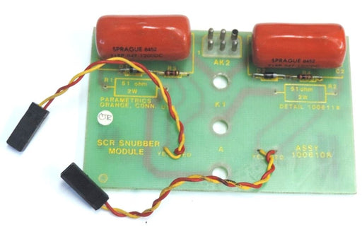 PARAMETRICS ASSY 100610B SCR SNUBBER MODULE 100612A