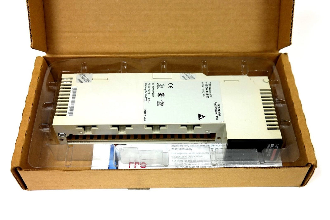 SCHNEIDER ELECTRIC 140DAI54300 TSX QUANTUM AC IN 115V 2 X 9 MODULE 140-DAI-543-0