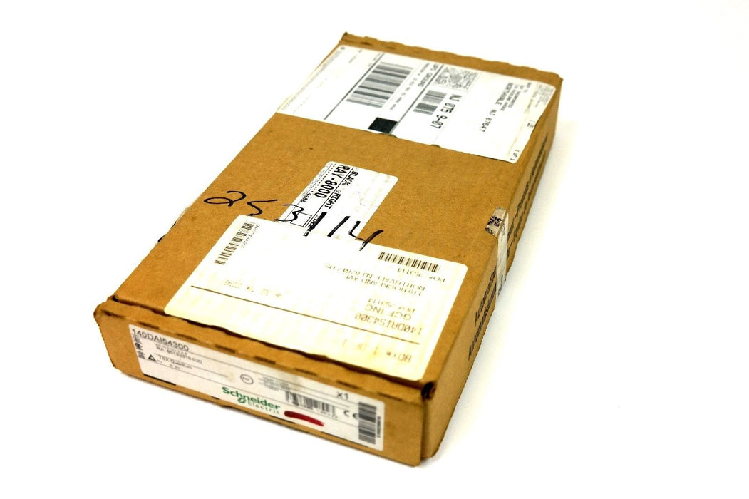 SCHNEIDER ELECTRIC 140DAI54300 TSX QUANTUM AC IN 115V 2 X 9 MODULE 140-DAI-543-0