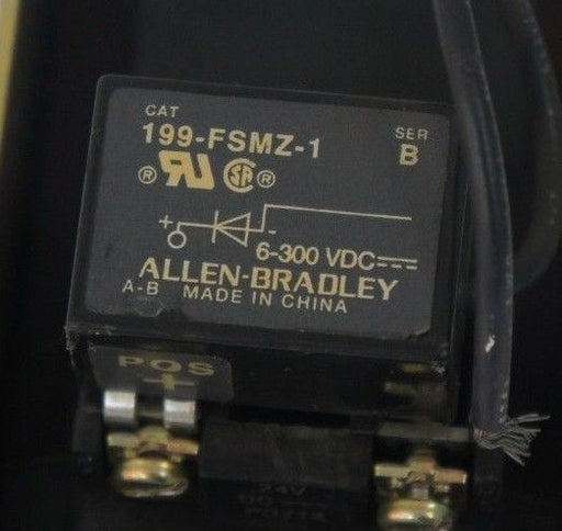 ALLEN BRADLEY 700DC-P400Z24 DC RELAY SER. A, 24V D.C. PD714 COIL W/ 199-FSMZ-1