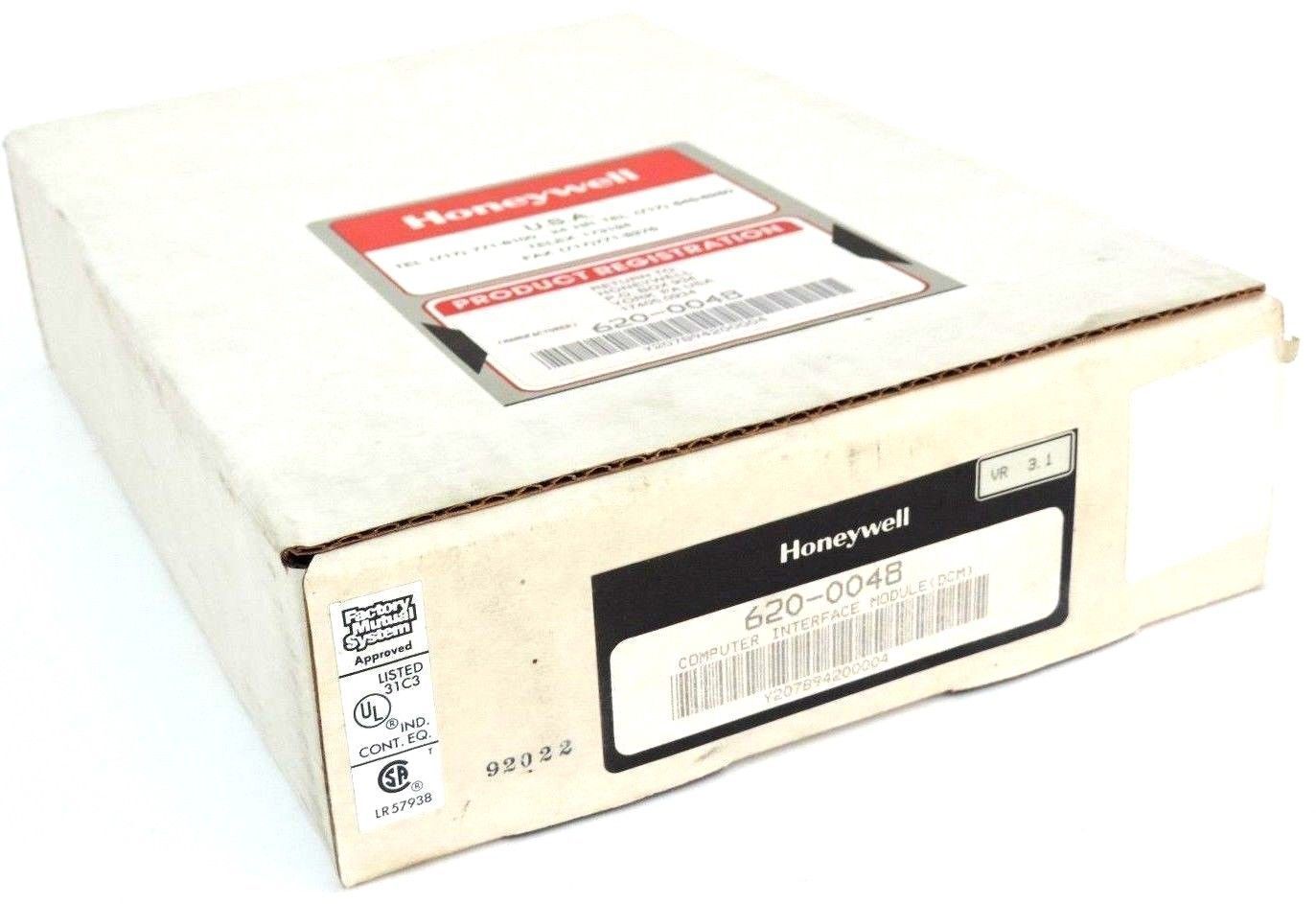 FACTORY SEALED HONEYWELL 620-0048 DATA COLLECTION MODULE 6200048 VR. 3.1